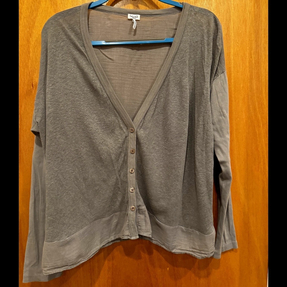 SPLENDID - GRAY CARDIDAN - SIZE M
